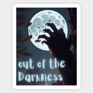 Out of the Darkness Sticker